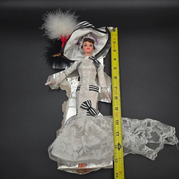 Barbie Doll As Eliza Doolittle In My Fair Lady At Ascot Debut 1995 Vintage Matte - Picture 2 of 11